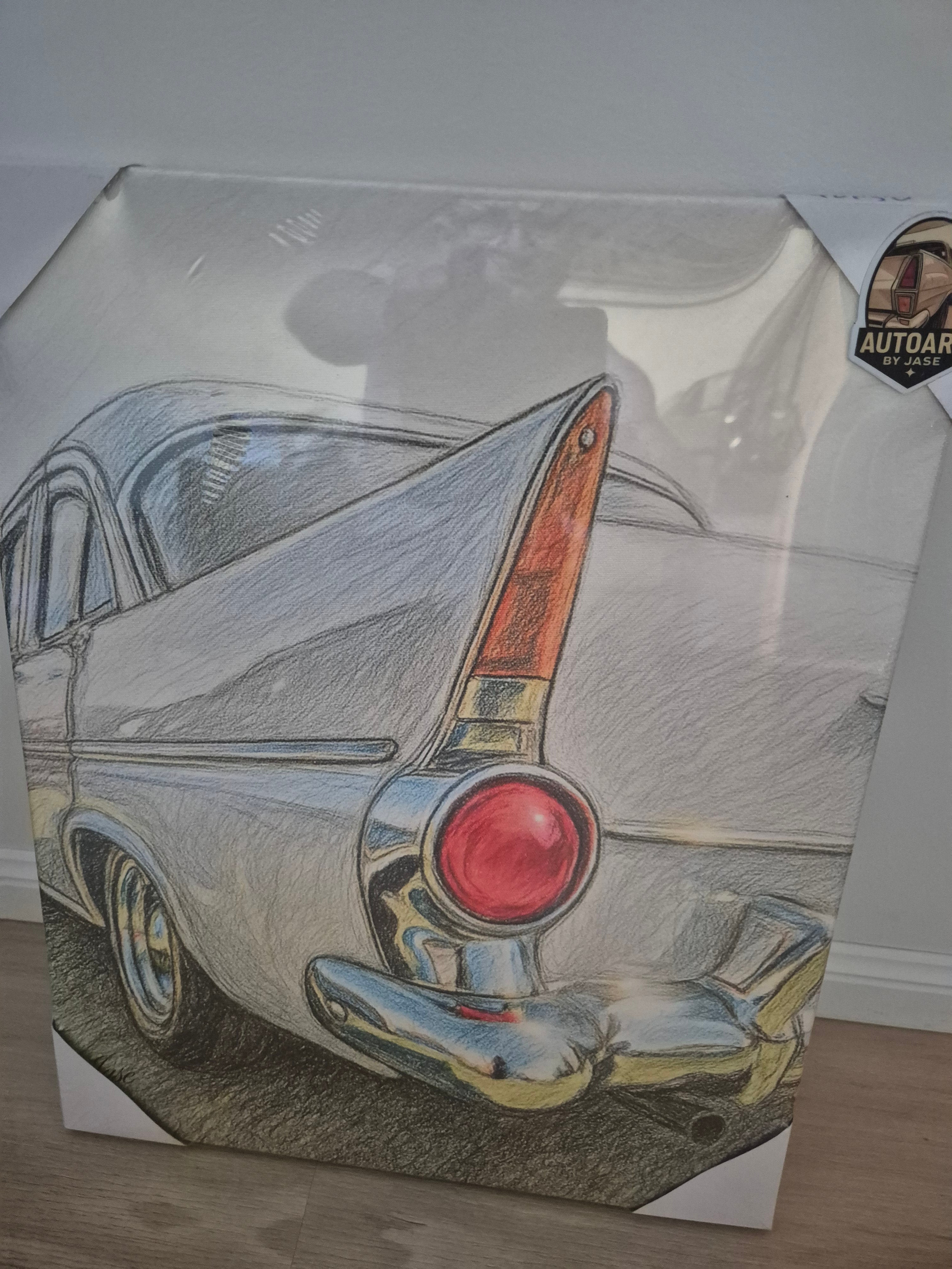 EK Holden canvas print 40x50cm