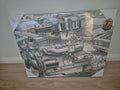 Holden Grey motor canvas print 40x50cm