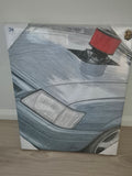 Blue holden VK commodore canvas print 40x50cm