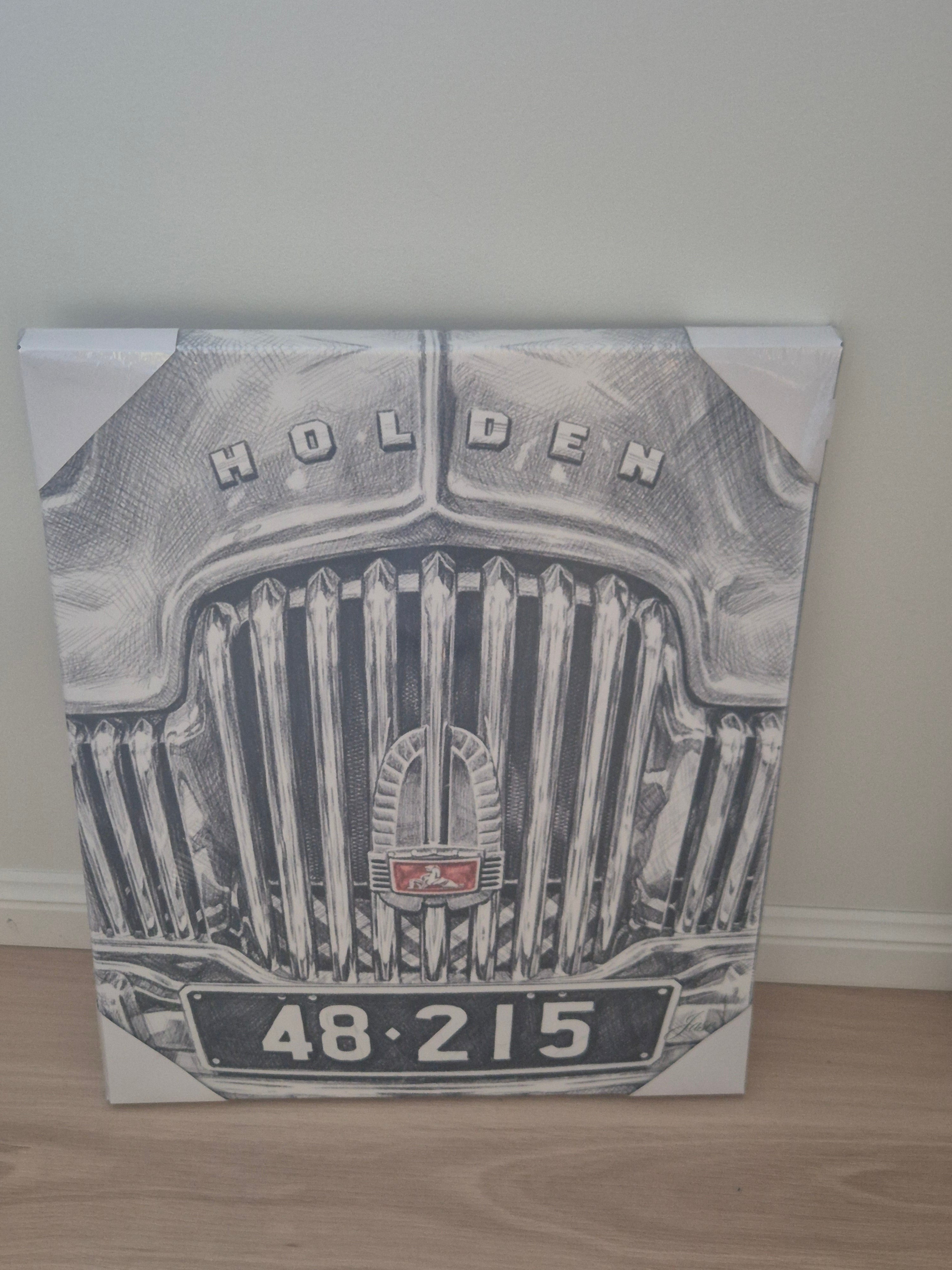 Holden 48-215 FJ canvas print