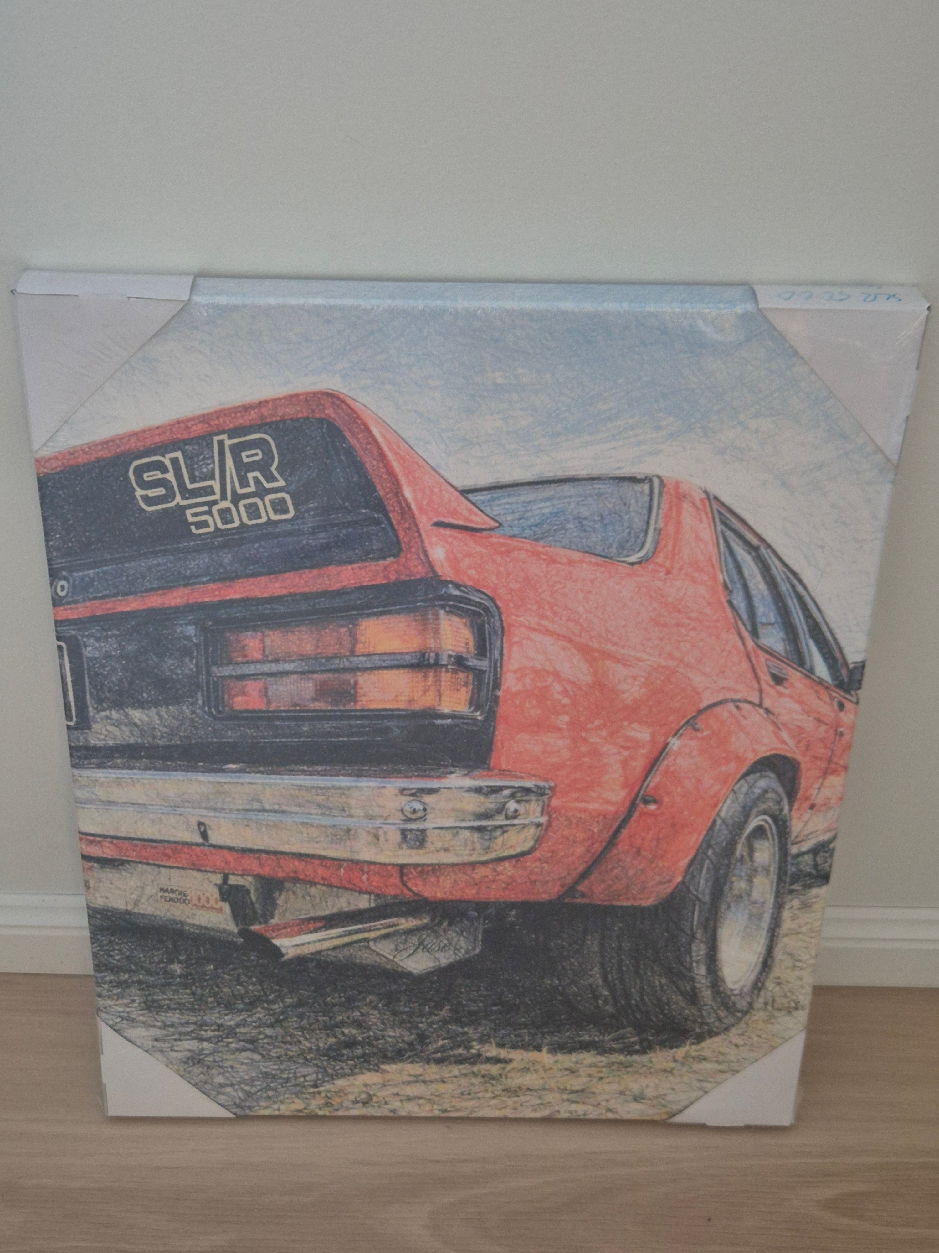 Holden torana SLR 5000 canvas print 40x50cm