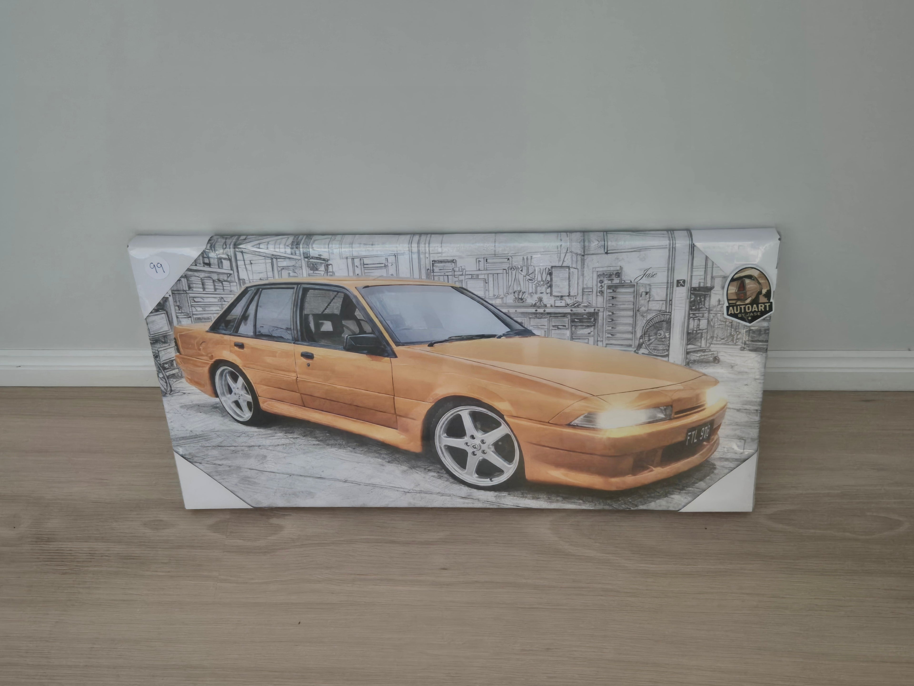 VL Calais canvas print 30x60cm