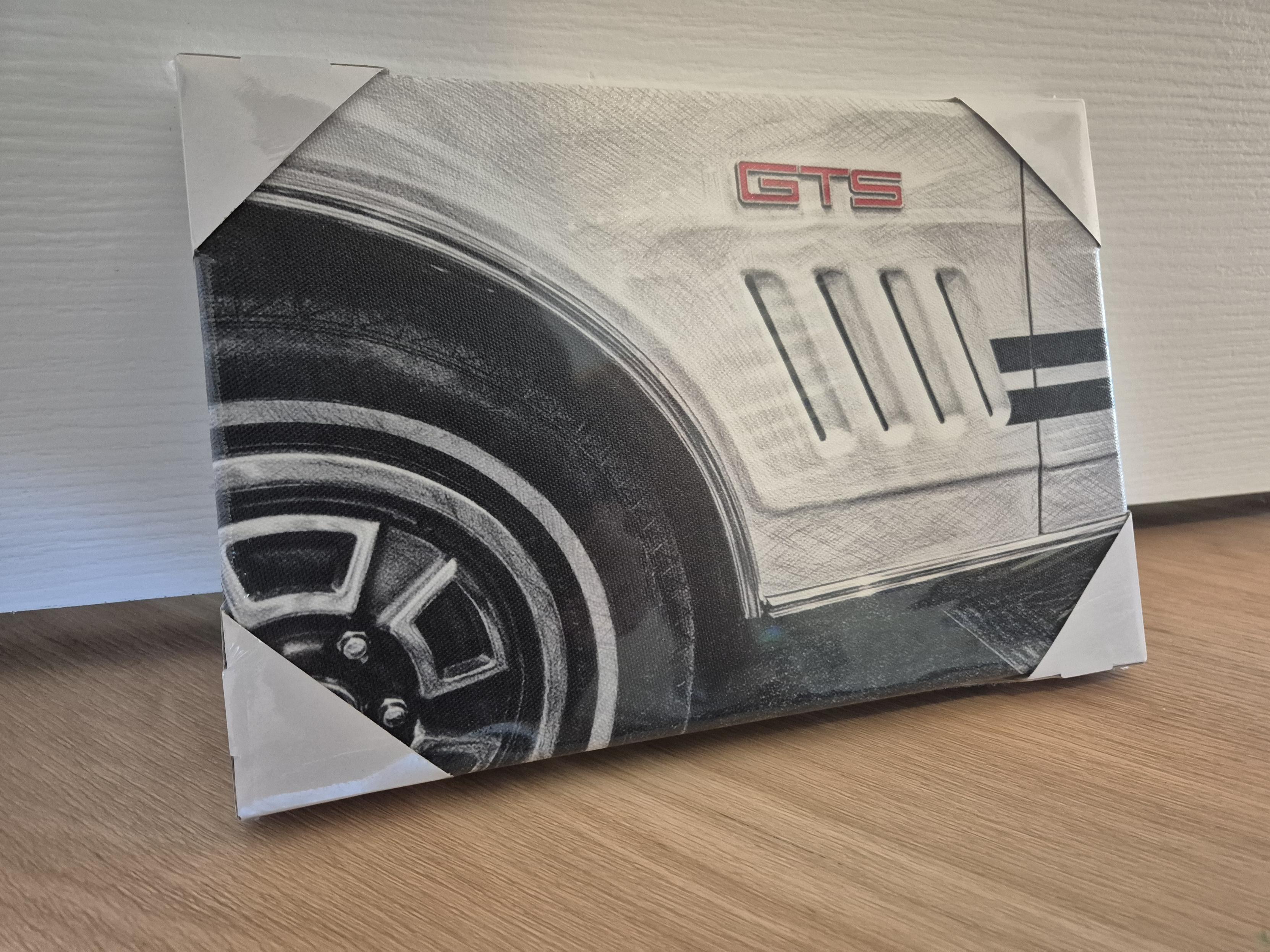 Ht holden gts monaro small canvas print 20x30cm