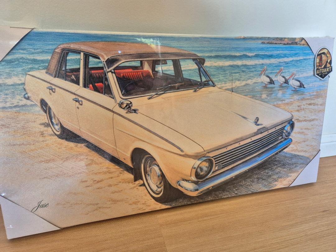 Valiant AP5 ready to hang 30x60cm canvas print