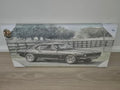 Chevrolet Camaro canvas print 30x60 cm