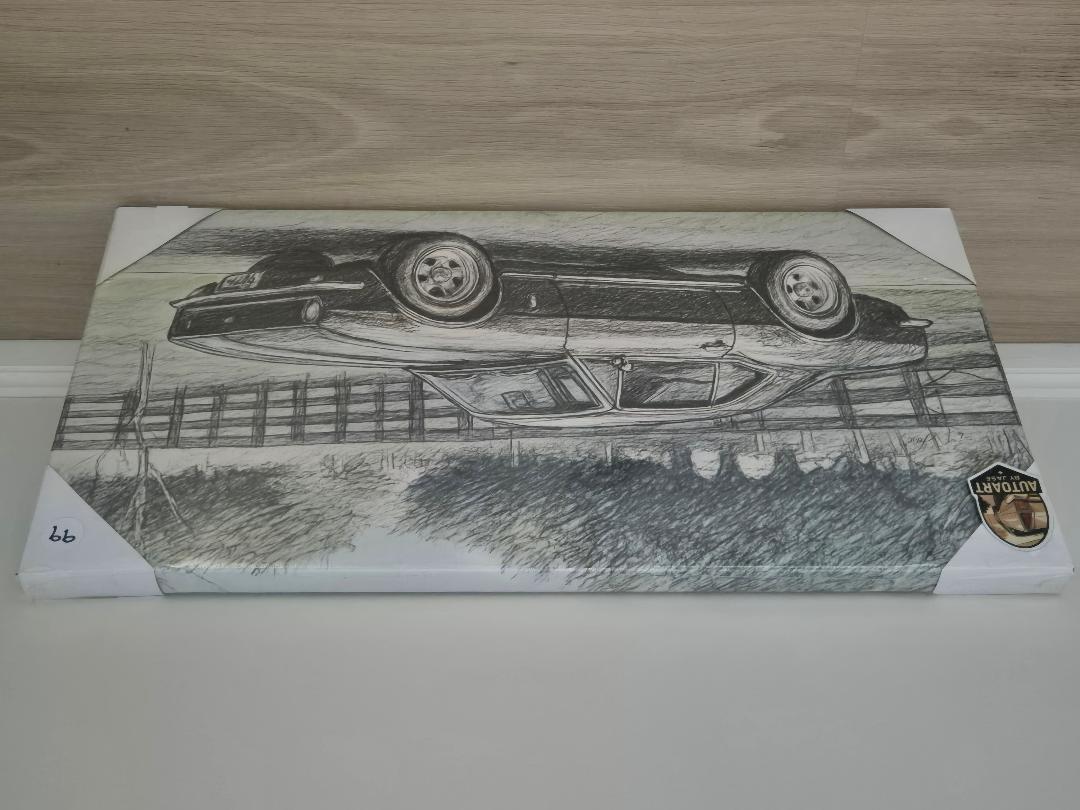Chevrolet Camaro canvas print 30x60 cm