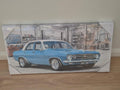 HR holden sedan canvas print